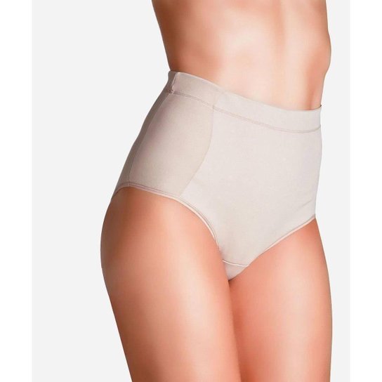 Calcinha Feminina Modeladora Dilady Zero Barriga - Bege Menor preço em Calcinha Feminina Modeladora Dilady Zero Barriga - Bege