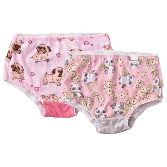 Calcinha Infantil Estampada Algodão Larga Calçolinha Menina Revenda - Sortido Menor preço em Calcinha Infantil Estampada Algodão Larga Calçolinha Menina Revenda - Sortido
