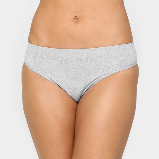Calcinha Liz Tanga Sem Costura-70222 - Mescla Menor preço em Calcinha Liz Tanga Sem Costura-70222 - Mescla