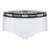 Calcinha Puma Mini Boxer - Rosa - Branco+Preto