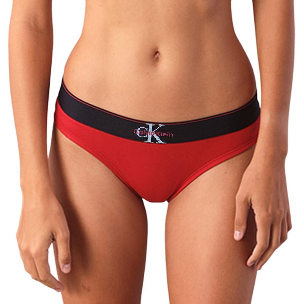 Calcinha Tanga Cotton Calvin Klein Graphic Luc352
