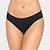 Calcinha Tanga Lupo Loba Drapeada Sem Costura - Preto