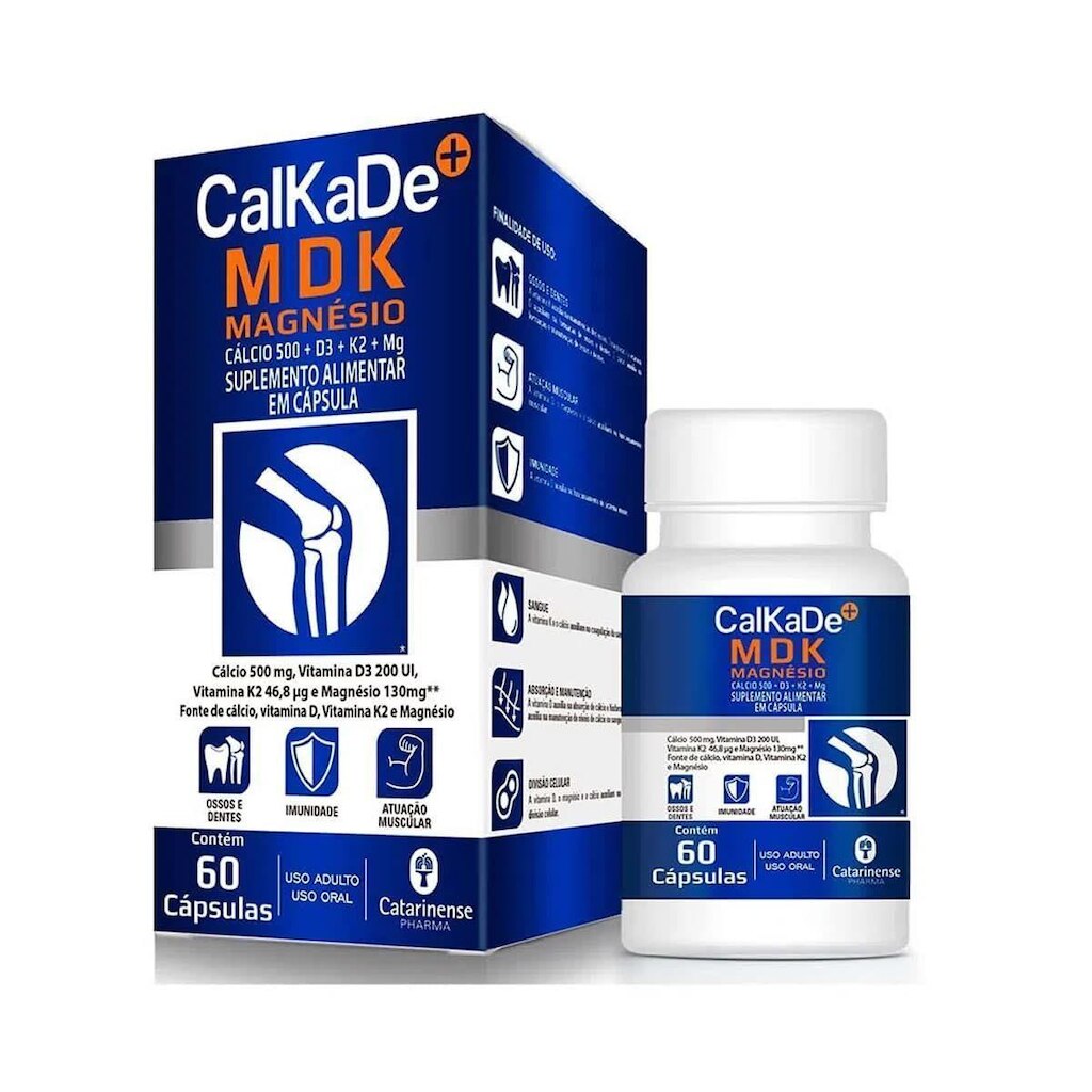 CalKaDe MDK - 60 Comprimidos - Catarinense Nutrição