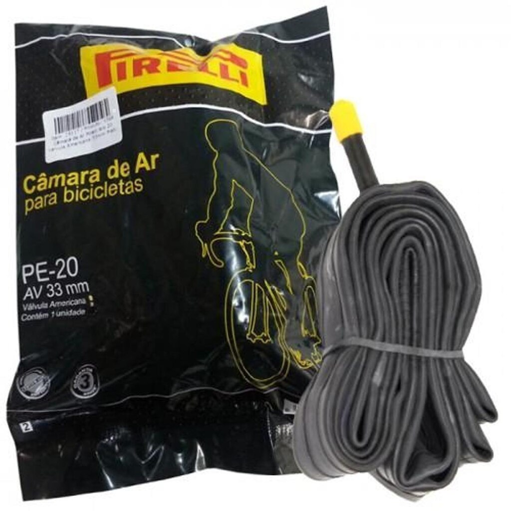 Camara De Ar Bicicleta 20 Pirelli PE-20 Butyl