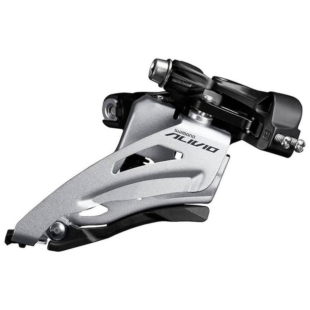 Câmbio Dianteiro Alivio FD-M3120-M 9v Side Swing Duplo 34.9mm