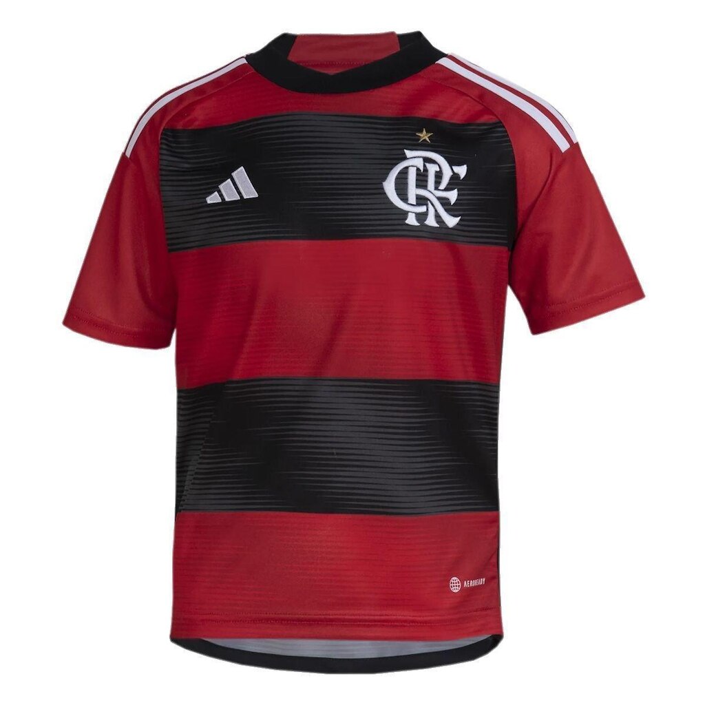 Camisa 1 CR Flamengo 23 Infantil HS5194