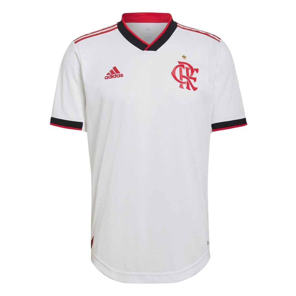 Camisa 2 Autêntica CR Flamengo 22/23-Branco Adidas
