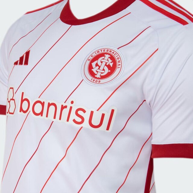 Camisa 2 Internacional 2024 Adidas Masculina Vivo em Ti