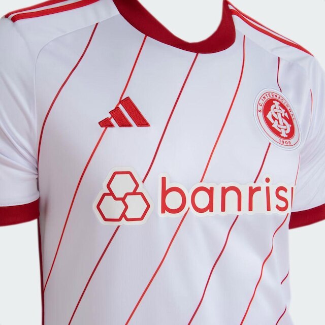 Camisa 2 Internacional 2024 Adidas Masculina Vivo em Ti