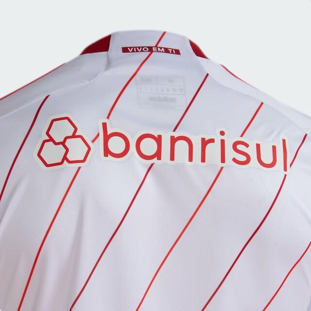 Camisa 2 Internacional 2024 Adidas Masculina Vivo em Ti