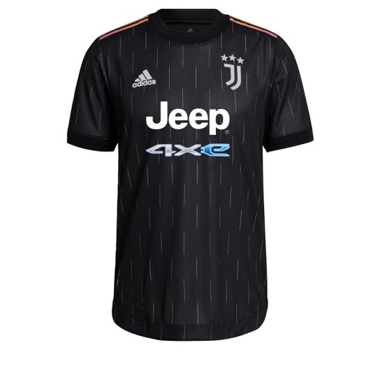 Camisa 2 Juventus 21/22 Authentic-Preto Adidas