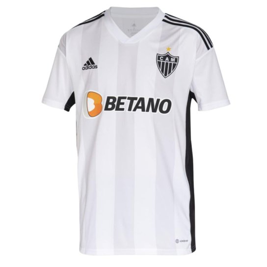 Camisa 2 Torcedor Atlético Mineiro Galão da Massa Adidas - Branco Menor preço em Camisa 2 Torcedor Atlético Mineiro Galão da Massa Adidas - Branco
