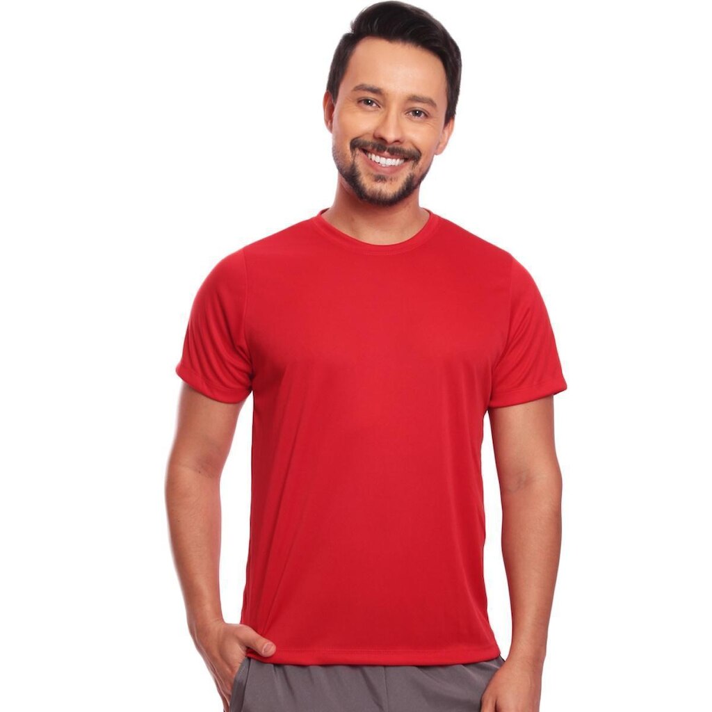 Camisa Academia Esportiva Com Proteção Uv Masculina