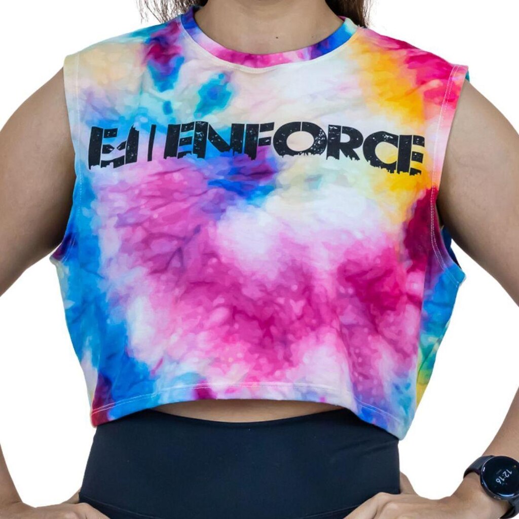 Camisa Academia Treino Proteção UV Enforce Feminina Tie Day
