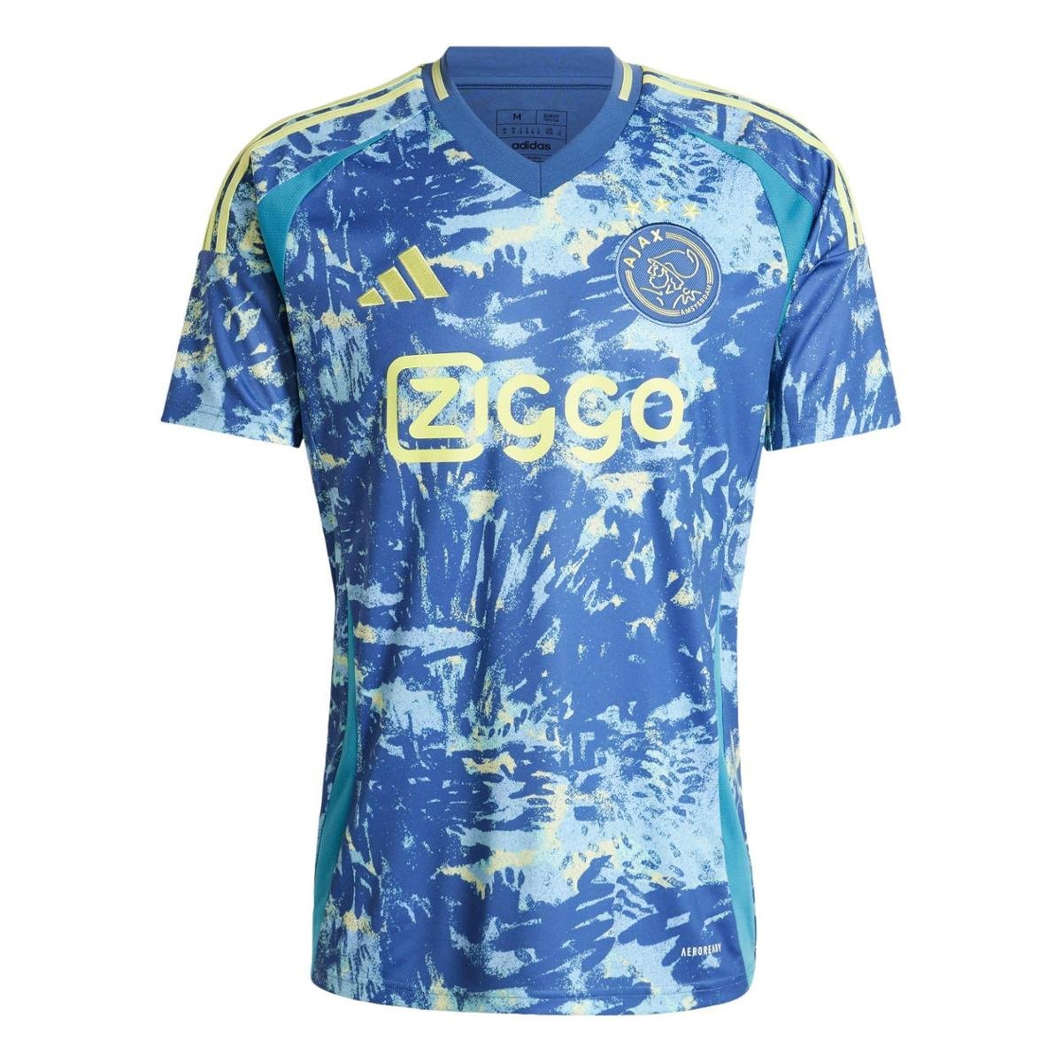 Camisa Adidas 2 Ajax Amsterdam 24/25 Masculina - Azul | Netshoes