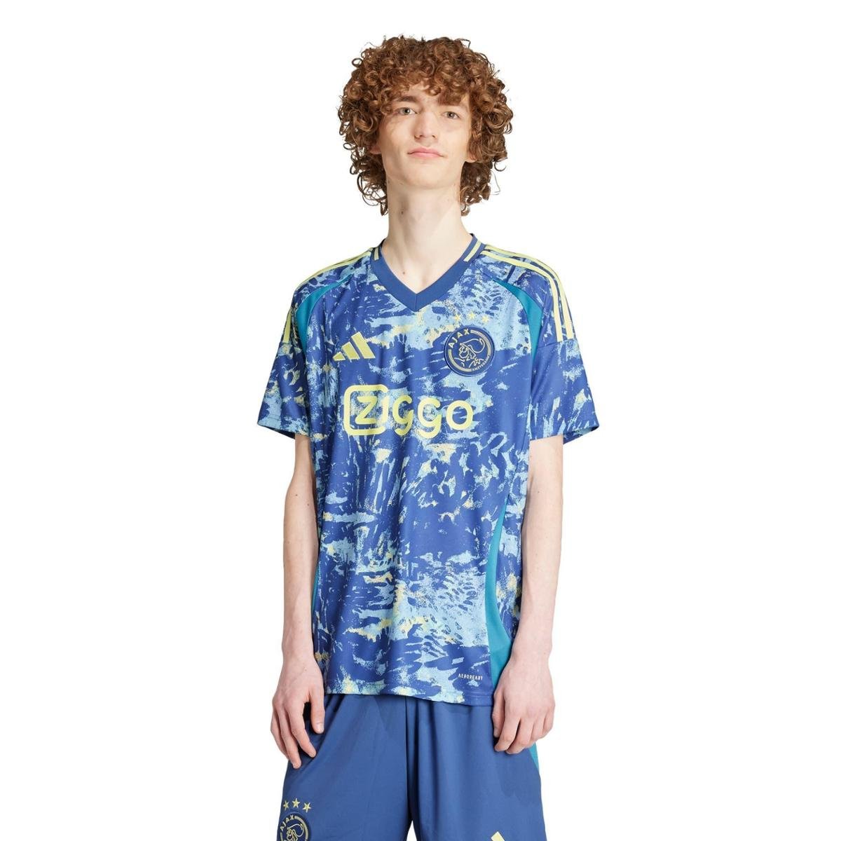 Camisa Adidas 2 Ajax Amsterdam 24/25 Masculina - Azul | Netshoes