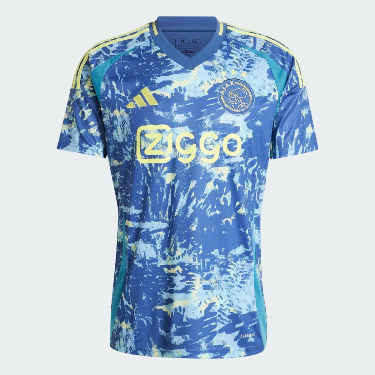Camisa Adidas 2 Ajax Amsterdam 24/25 Masculina - Azul | Netshoes