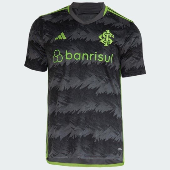 Camisa Adidas 3 Internacional 23/24 - Homem - Cinza+Verde Menor preço em Camisa Adidas 3 Internacional 23/24 - Homem - Cinza+Verde