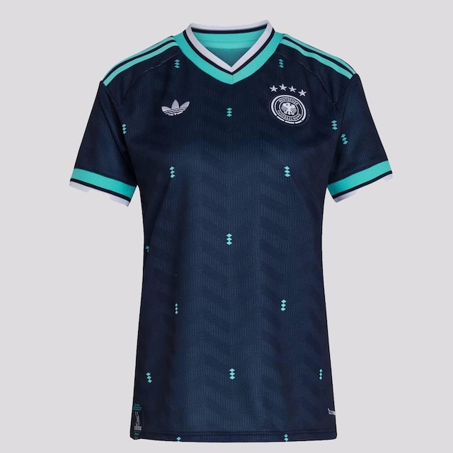 Camisa Adidas Alemanha Away 2026 Feminina