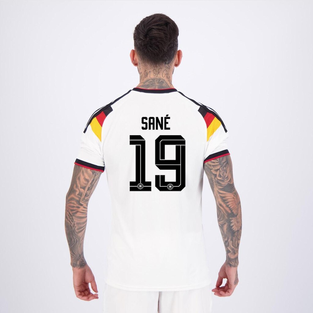 Camisa Adidas Alemanha Home 2026 19 L. Sane