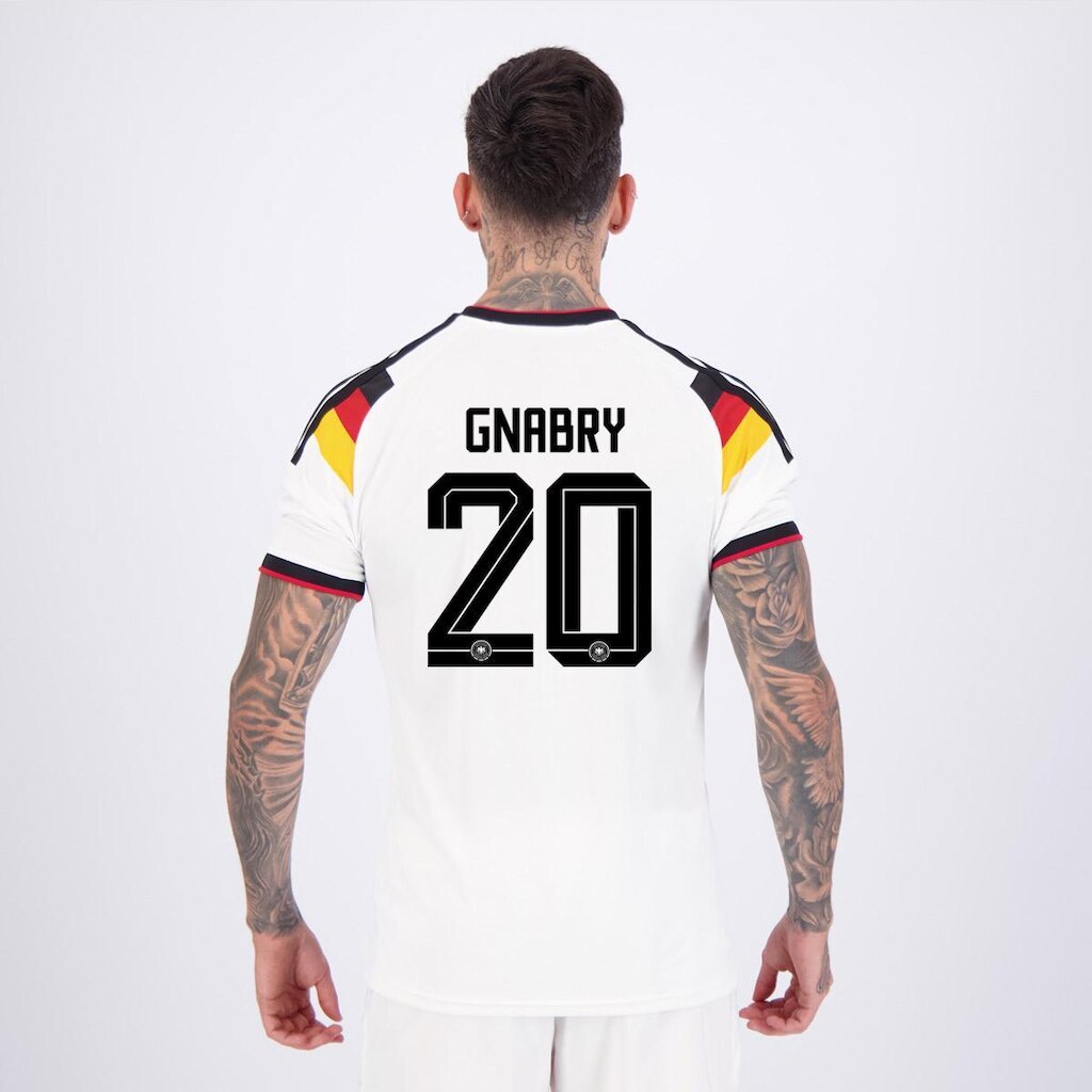 Camisa Adidas Alemanha Home 2026 20 S. Gnabry