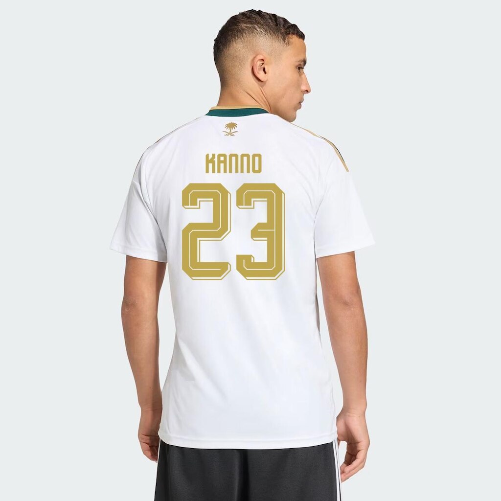 Camisa Adidas Arábia Saudita Away 2026 23 KANNO