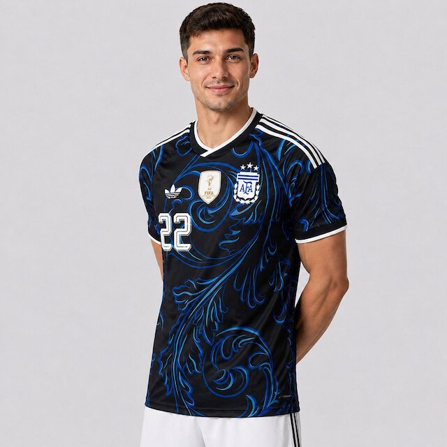 Camisa Adidas Argentina Away 2026 22 L. MARTINEZ