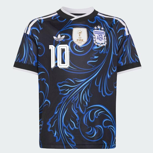 Camisa Adidas Argentina Away 2026 Juvenil 10 Messi
