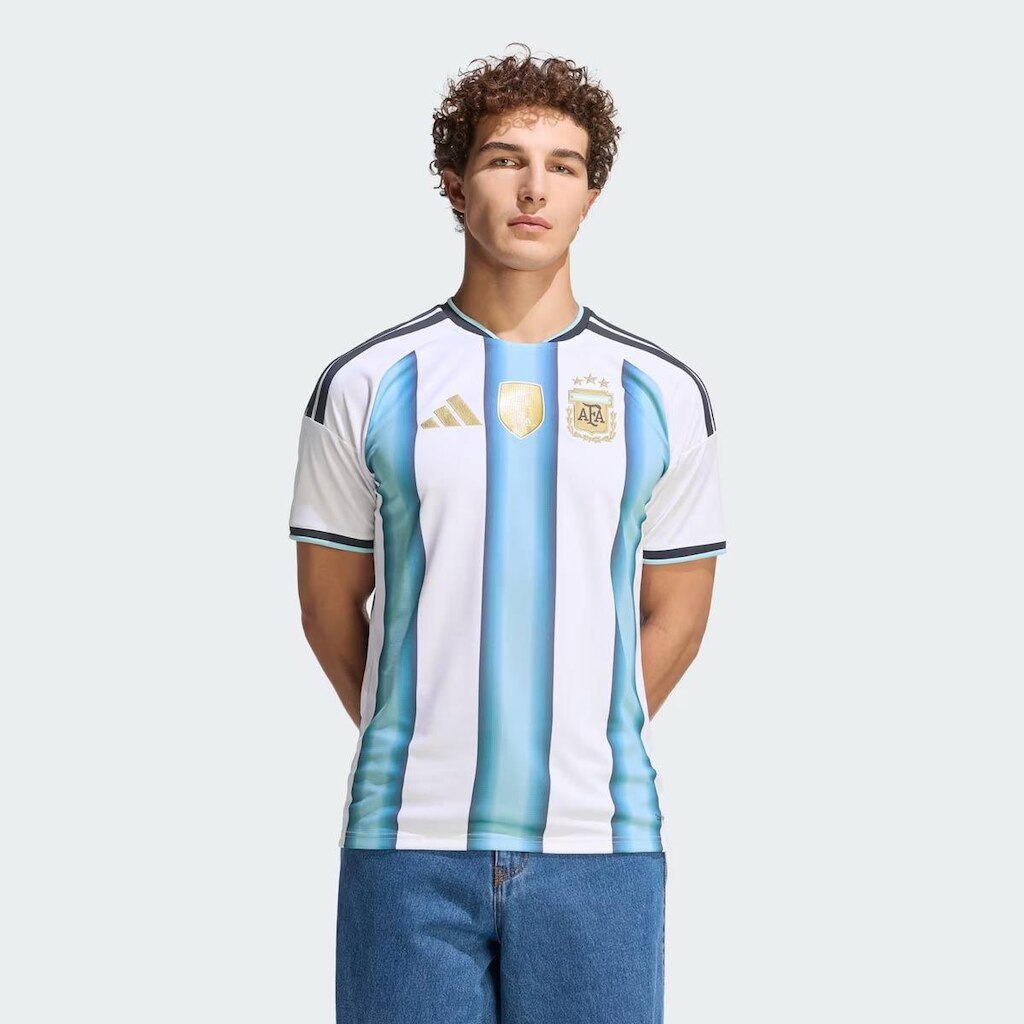 Camisa Adidas Argentina Home 2026 Masculina