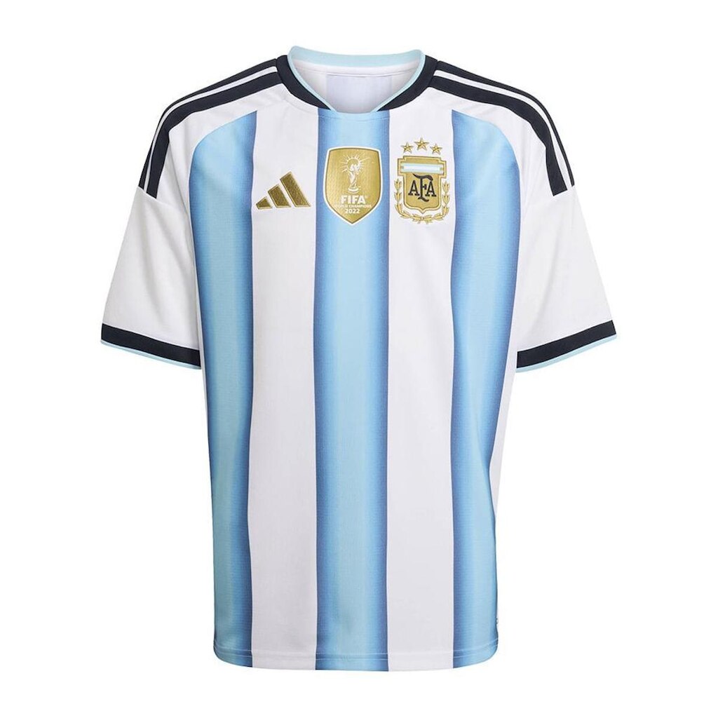 CAMISA ADIDAS ARGENTINA I 2026 INFANTIL - AZUL/BCO 12