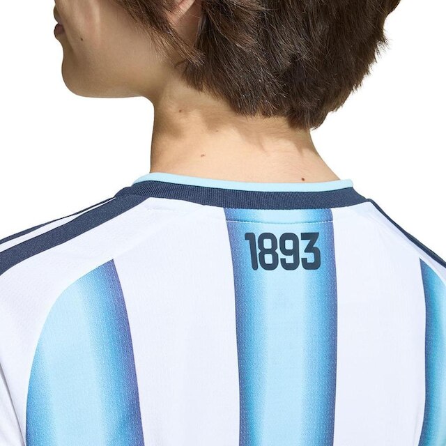 CAMISA ADIDAS ARGENTINA I 2026 INFANTIL - AZUL/BCO 12