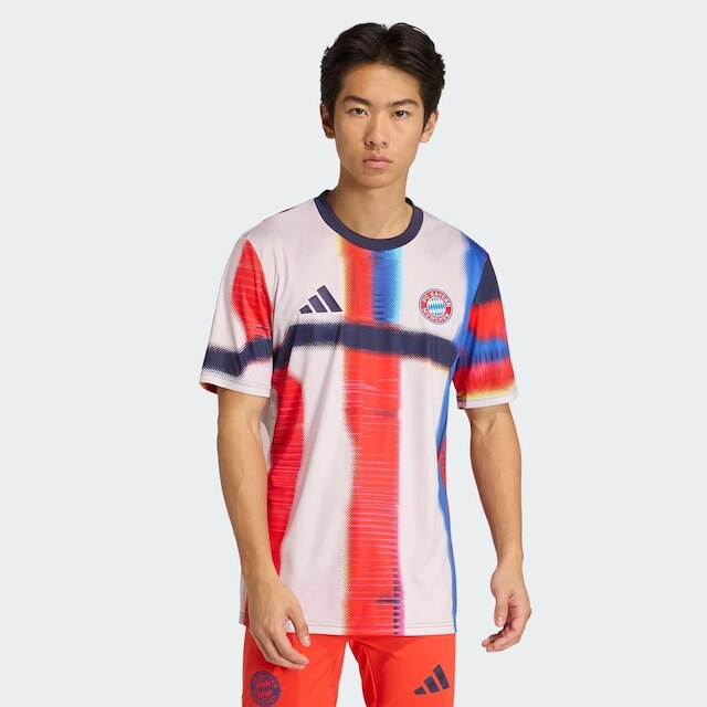 Camisa Adidas Bayern Pré-Jogo 2026