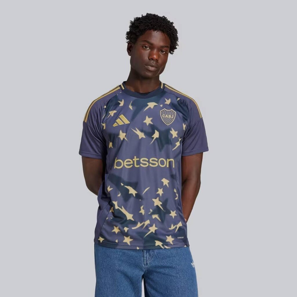 Camisa Adidas Boca Juniors III 2025 Masculina