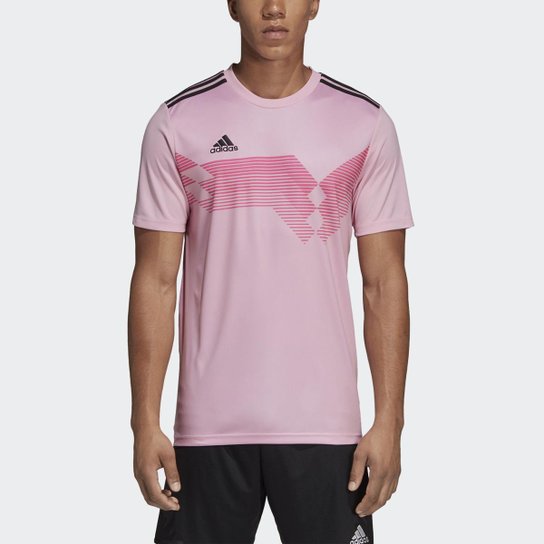 Camisa Adidas Campeon 19 Masculina - Rosa Menor preço em Camisa Adidas Campeon 19 Masculina - Rosa