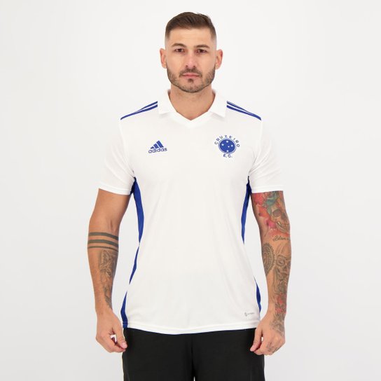 Camisa Adidas Cruzeiro II 2022 - Branco Menor preço em Camisa Adidas Cruzeiro II 2022 - Branco