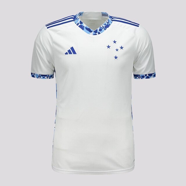 Camisa Adidas Cruzeiro II 2024 - Branco | Netshoes