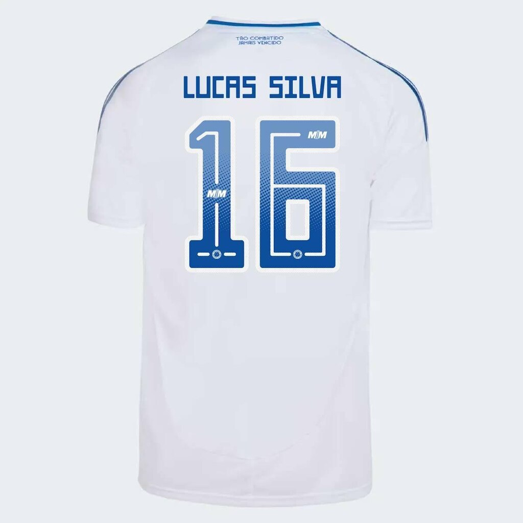 Camisa Adidas Cruzeiro II 2025 16 Lucas Silva