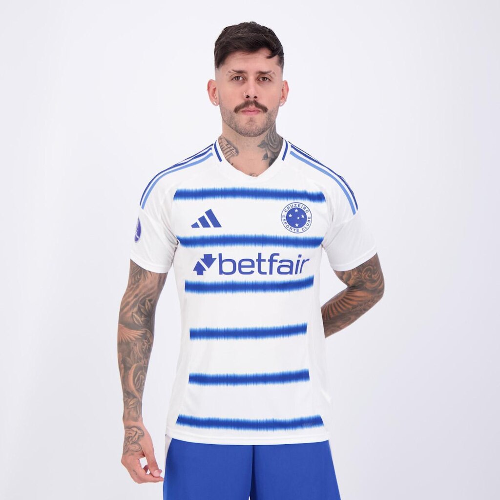 Camisa Adidas Cruzeiro II 2025 Sul-Americana
