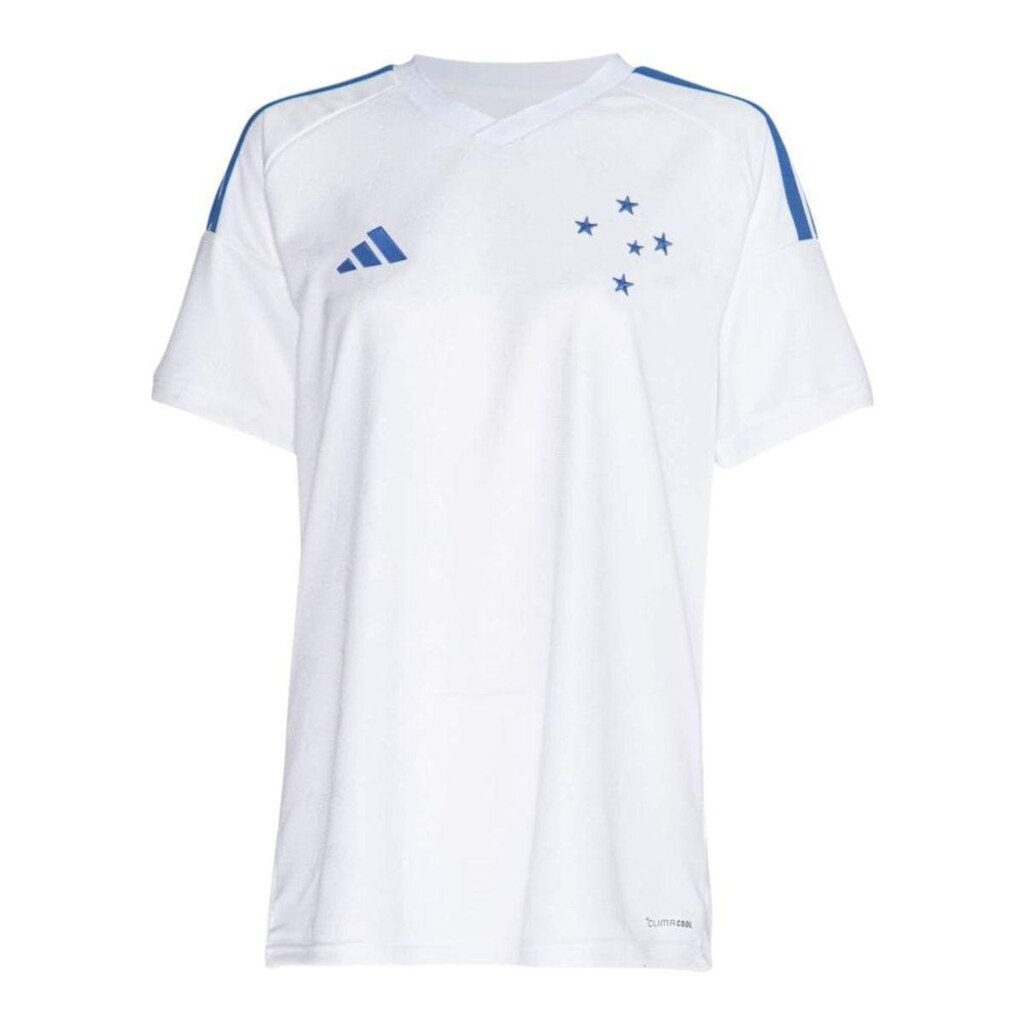 Camisa Adidas Cruzeiro II 2026/27 Feminina - Branco PP