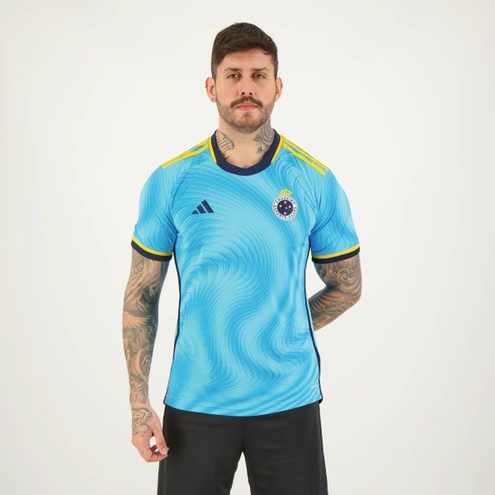 Camisa Adidas Cruzeiro III 2023 - Azul é ruim? Camisa Adidas Cruzeiro III 2023 - Azul é boa?
