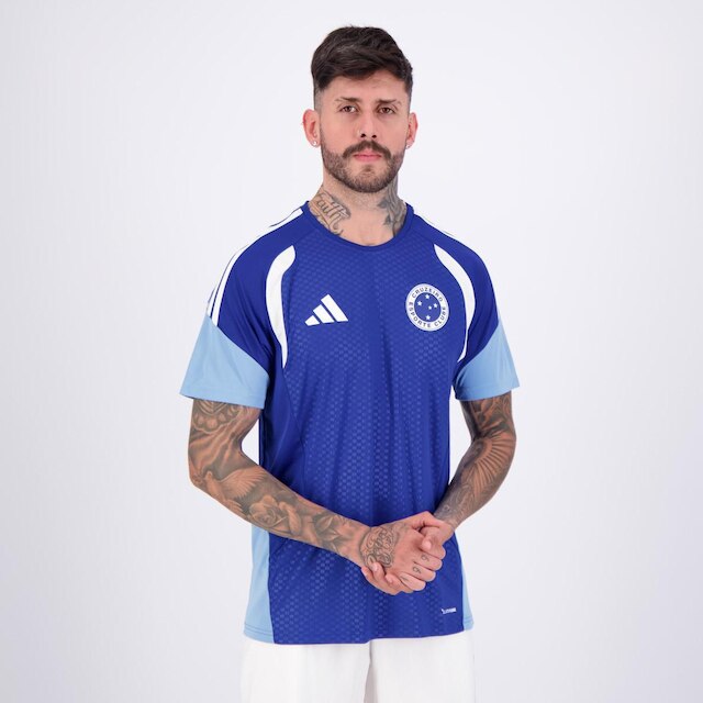 Camisa Adidas Cruzeiro Treino Atleta 2026 Masculina