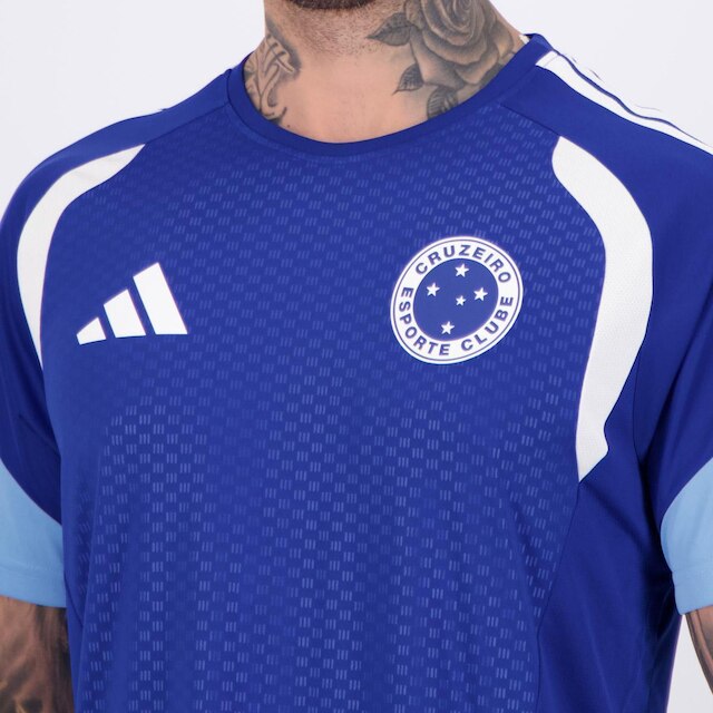 Camisa Adidas Cruzeiro Treino Atleta 2026 Masculina