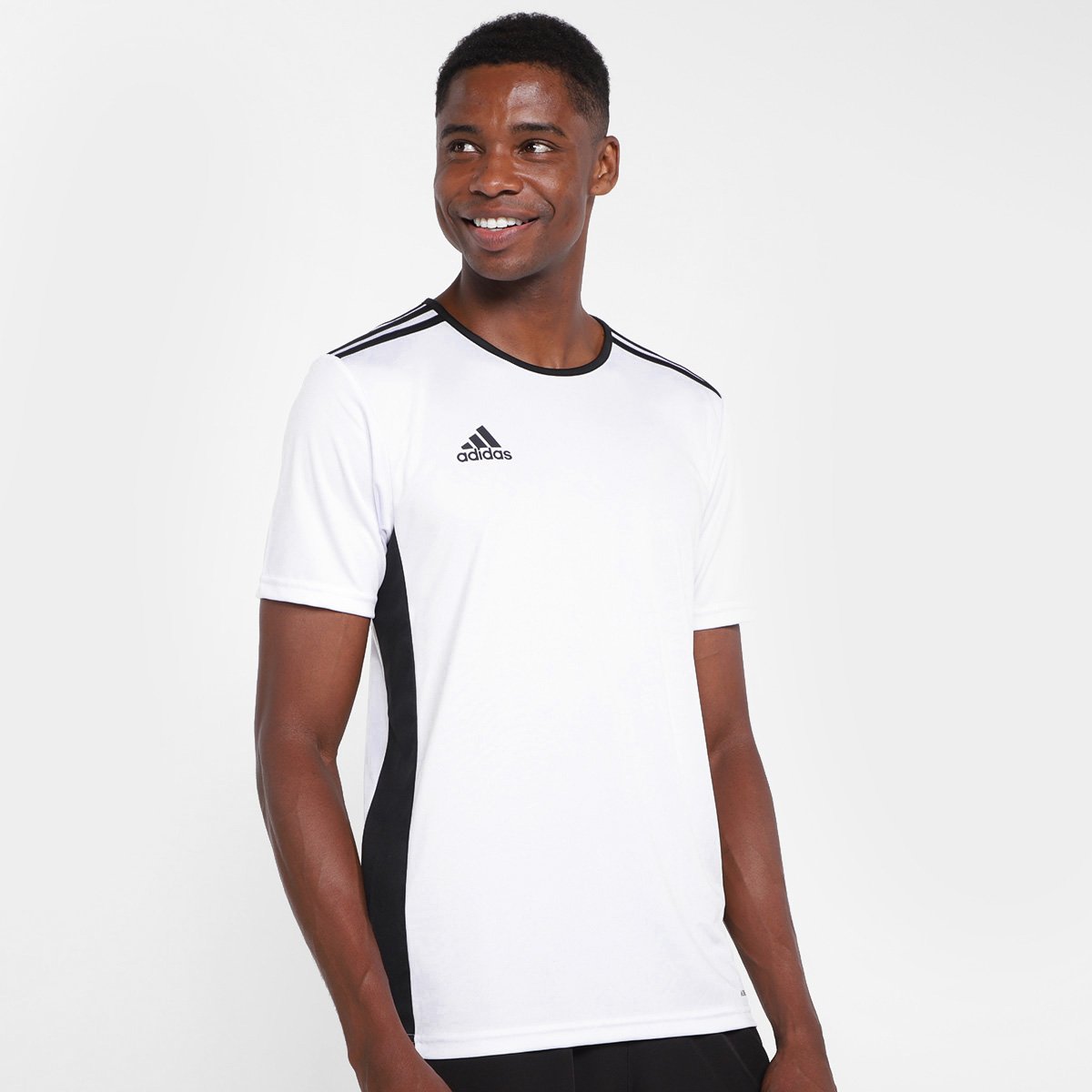 Camisa Adidas Entrada 18 Masculina Menor preço em Camisa Adidas Entrada 18 Masculina