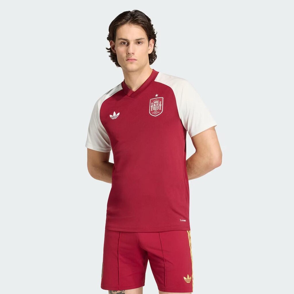 Camisa Adidas Espanha Pré-Jogo II 2026