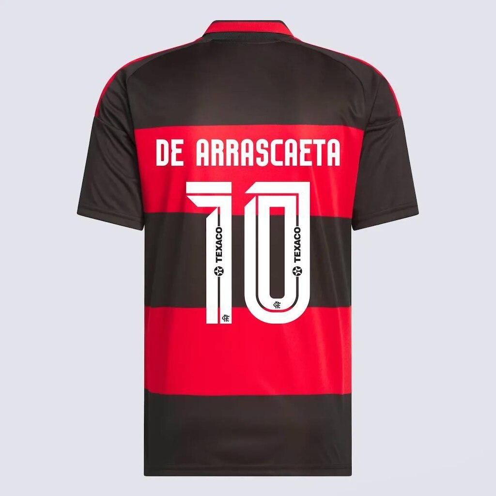 Camisa Adidas Flamengo I 2026 10 De Arrascaeta