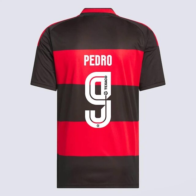 Camisa Adidas Flamengo I 2026 9 Pedro