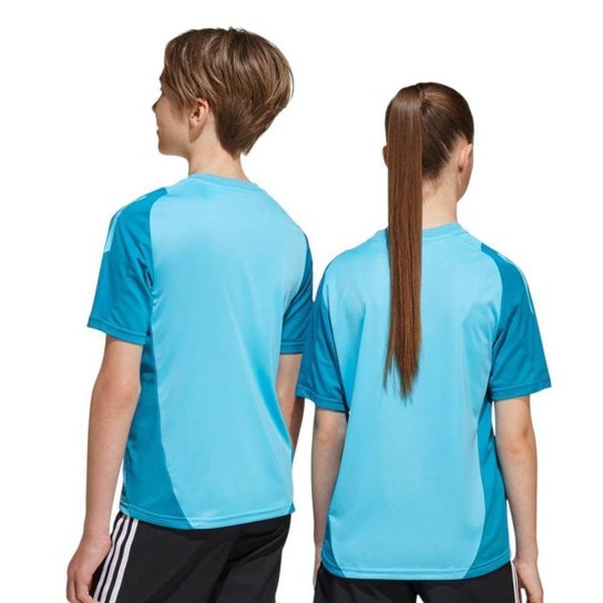 Camisa Adidas Flamengo Treino 2025 Infantil - Azul 9-10
