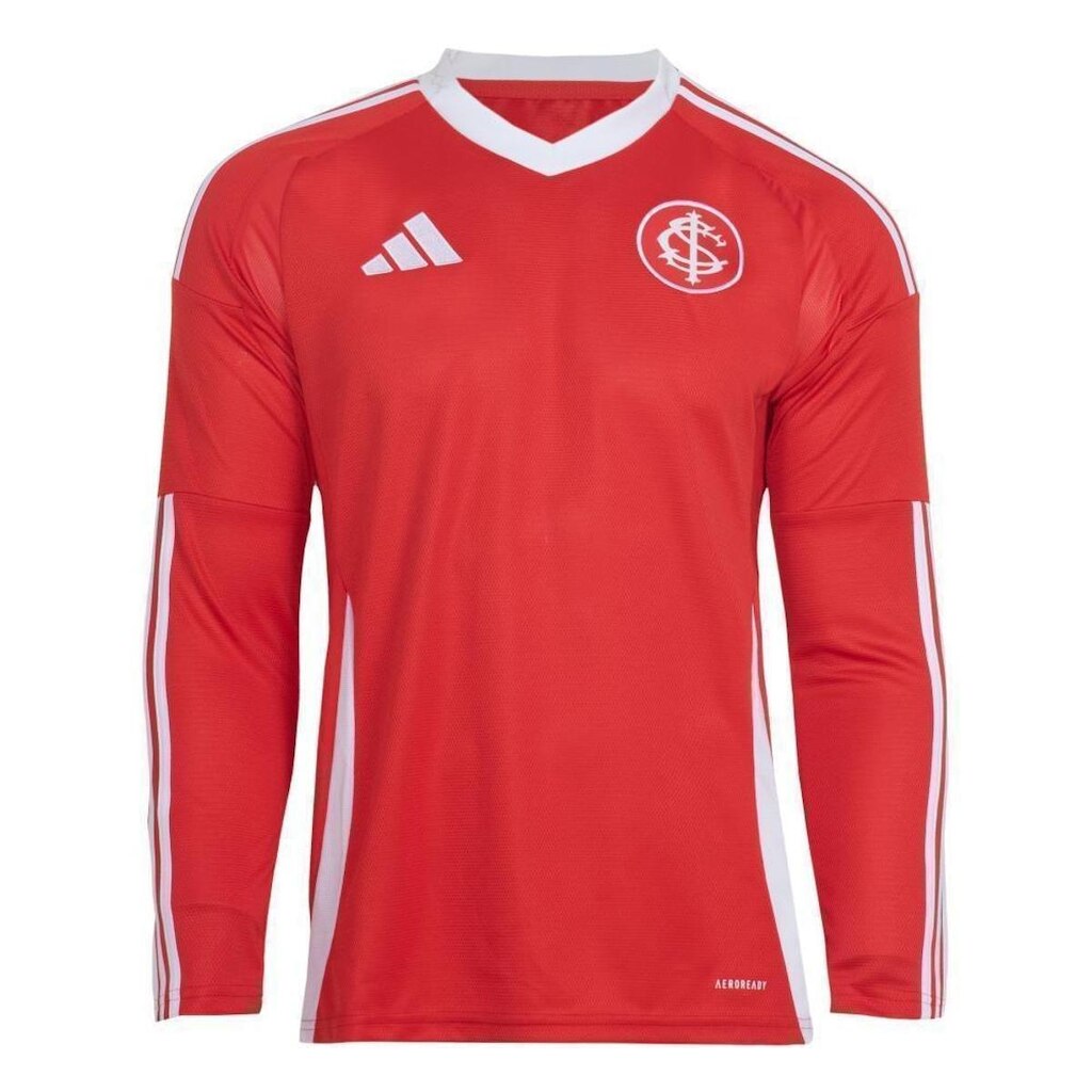 Camisa Adidas I SC Internacional Manga Longa 25/26 Masculina