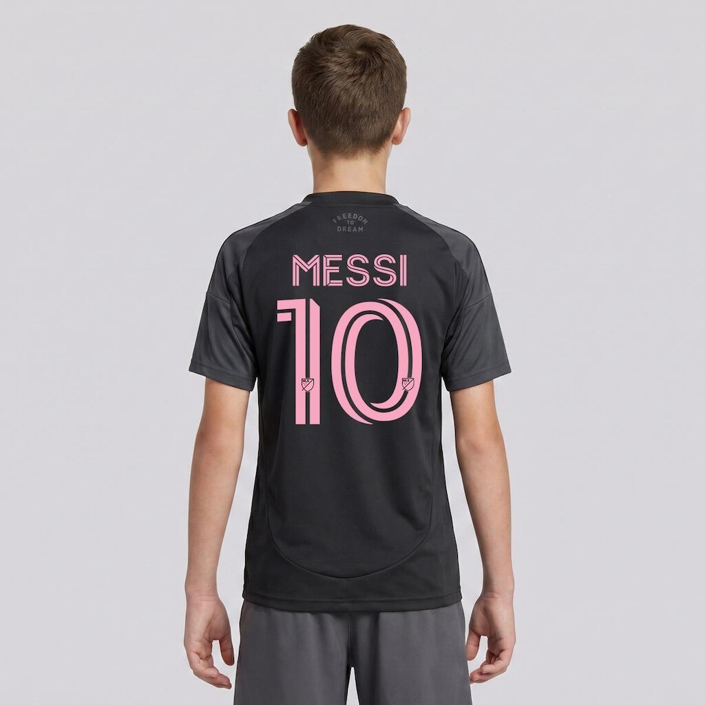 Camisa Adidas Inter Miami Away 2025 Juvenil 10 Messi