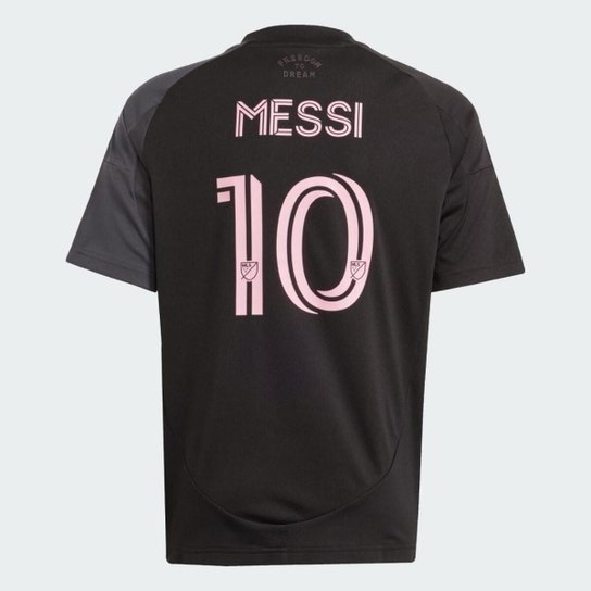 Camisa Adidas Inter Miami Uniforme 2 Messi 10 Infantil